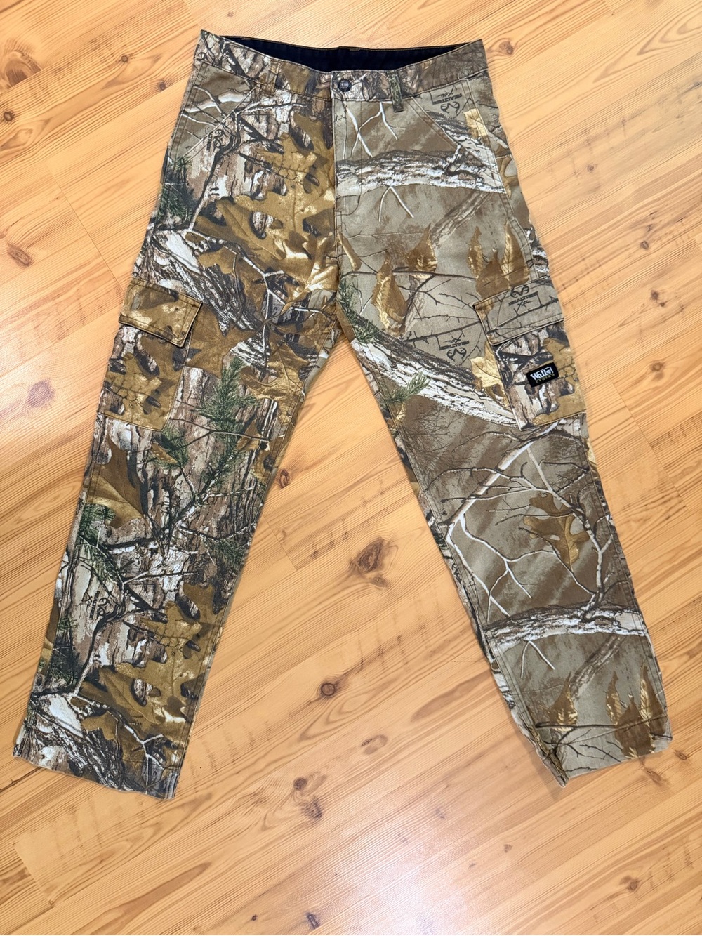 Realtree Kids Camo Hunting Pants in Brown and Green